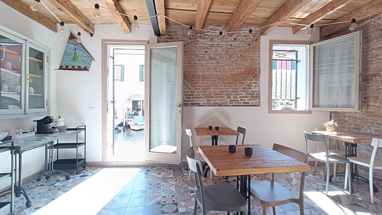 Casa Cuccagna Chioggia - Vista Canal Vena Esterno foto
