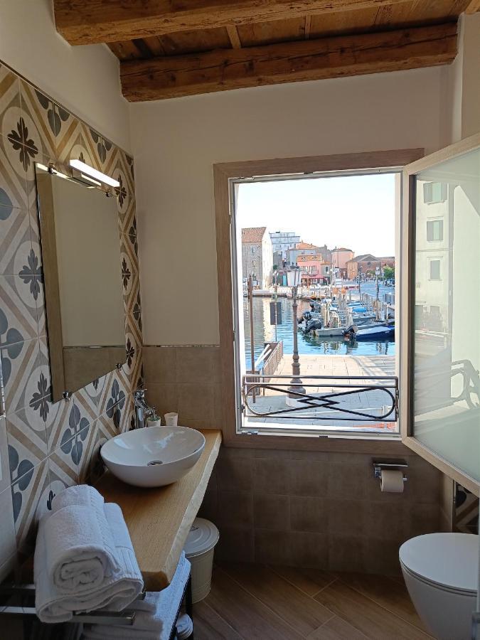 Casa Cuccagna Chioggia - Vista Canal Vena Esterno foto